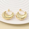 Brass Stud Earrings for Women KK-CBAD851-12G-2