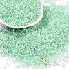 Imitation Cat Eyes Glass Seed Beads X-SEED-H003-03Y-1