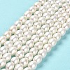 Natural Cultured Freshwater Pearl Beads Strands PEAR-E016-197-2