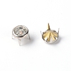 Brass Glass Rhinestone Spikes LS-FIND-WH0070-82B-02-1