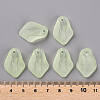 Transparent Frosted Acrylic Pendants MACR-S371-03A-728-4