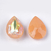 Pointed Back Resin Rhinestone Cabochons CRES-S380-10x14mm-C02-2
