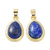 Natural Lapis Lazuli Pendants G-M405-05G-03-1