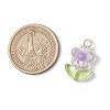 Transparent Acrylic Pendants PALLOY-JF03713-02-2