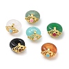 Natural Mixed Stone European Beads GG-D002-02B-G-1