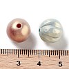 Opaque Macaron Color Acrylic Beads MACR-D033-06-3