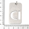 304 Stainless Steel Pendants STAS-M115-01P-D-3
