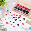 1 Box Flat Triangle Plastic Craft Noses Cabochons Set DOLL-GO0001-04B-4