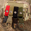 8Pcs 4 Colors Nylon & Plastic Hanging Bottle Buckle Clip Carabiner AJEW-FG0004-89-7