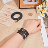 2Pcs Cowhide Wrap Bracelets BJEW-GF0001-35B-3