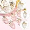 10Pcs Transparent Acrylic Pendants MACR-FS0002-08A-2