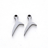 Tarnish Resistant 304 Stainless Steel Charms STAS-N092-28-2