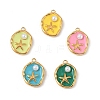 ABS Plastic Imitation Pearl Pendants STAS-P396-25G-M-1