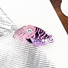 Cellulose Acetate(Resin) Claw Hair Clips PW-WGF0277-02-1