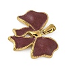 304 Stainless Steel Enamel Pendants LS-STAS-P408-17C-G-2