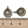 Tibetan Style Brass Pendants KK-M284-42AB-3