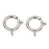 Brass Spring Ring Clasps KK-CBA1AE8-05F-P-1
