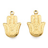 Ion Plating(IP) 201 Stainless Steel Pendants X-STAS-N098-243LG-1