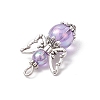 Transparent Acrylic Pendants PALLOY-JF03574-02-5