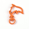 Zinc Alloy Baking Paint Swivel Clasps FW-TAC0002-03G-1