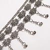 Tibetan Style Butterfly Zinc Alloy Tassel Waist Belly Chains for Women FS-WG3E192-01-3