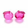Transparent Acrylic Pendants TACR-T024-05B-906-2