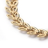 Brass Cobs Chains Necklaces X-NJEW-JN02637-2