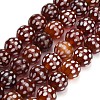 Tibetan Style dZi Beads Strands GG-NH0001-A01-10MM-2