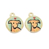 Printed Alloy Pendants PALLOY-P319-07D-17-1