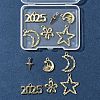 12Pcs 6 Styles Alloy Pendants FIND-FS0003-38G-6