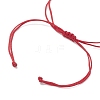 3Pcs 3 Colors Glass Seed Beads Braided Bead Bracelets BJEW-MZ00230-6