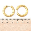 202 Stainless Steel Huggie Hoop Earrings EJEW-O087-08J-G-2