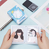 CRASPIRE 2 Books 2 Styles 3 Inch PVC Mini Photo Album with Flower Window AJEW-CP0005-37-3