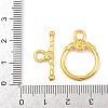 Brass Toggle Clasps KK-G548-42G-02-4