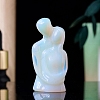 Opalite Carved Hug Couple Figurines PW-WG14347-01-1