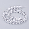Natural Quartz Crystal Beads Strands X-G-C175-6mm-2-2