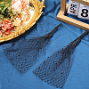 Polyester Mesh Veil Headband OHAR-WH0015-29A-4