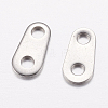 201 Stainless Steel Chain Tabs STAS-I097-035A-P-2