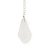 Natural Quartz Crystal Cone Pointed Dowsing Pendulums G-A249-02S-10-2