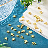 36Pcs 6 Styles Brass Beads KK-TA0002-07-5