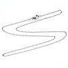 Non-Tarnish 304 Stainless Steel Cable Chain Necklace NJEW-S420-008C-P-4