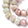 Ombre Effect Dyed Glass Beads Strands LS-GLAA-C023-02-B03-3