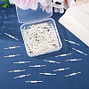 200Pcs Iron Bowknot Buckles IFIN-TA0001-72S-5