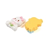 Cartoon Animal Theme Opaque Resin Decoden Cabochons CRES-M033-02-2