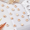 Natural Unfinished Wood Round Beads WOOD-PH0008-91-10mm-8