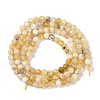 Natural Yellow Opal Beads Strands G-G139-A04-02-3