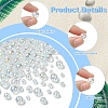 350Pcs 5 Styles Transparent Acrylic Beads MACR-FS0001-91-2