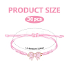 30Pcs Alloy Enamel Link Bracelets BJEW-DC00022-2