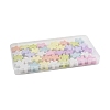 40Pcs UV Plating Opaque Acrylic Beads OACR-FS0002-26-6