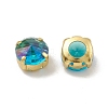 Flat Round Moonlight Effect Sew on Rhinestone GLAA-B010-04B-06-2